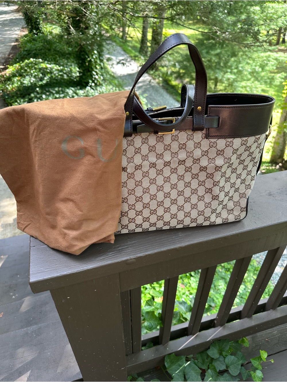 Gucci Belt Tote with Gucci Wallet Bundle - Picture 2 of 14